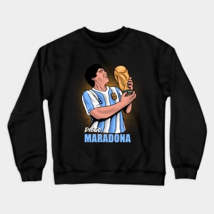 Rip diego maradona Crewneck Sweatshirt